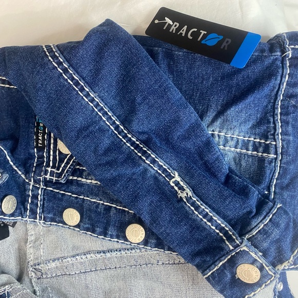 Toddler Denim Jean Jacket Stylish new with tags - Picture 4 of 7